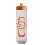 24 Oz. Slim Fit Water Bottle With Push-Pull Lid
