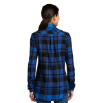 Port Authority Women's Plaid Flannel Tunic .