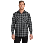 Port Authority® Plaid Flannel Shirt