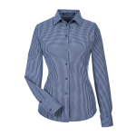 Devon & Jones CrownLux Performance® Ladies' Tonal Mini Check Woven Shirt