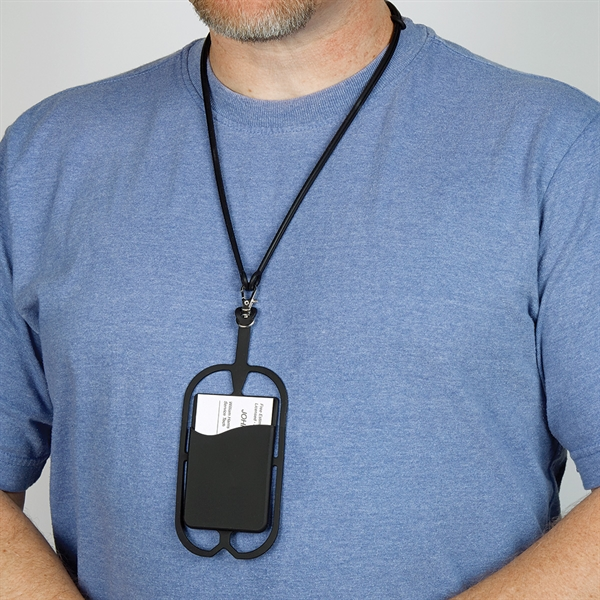 lanyard phone wallet